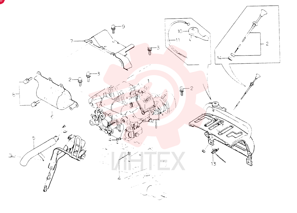 ENGINE ASSY QP112111-2000