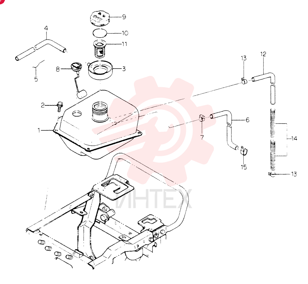 FUEL TANK QP112112-2000
