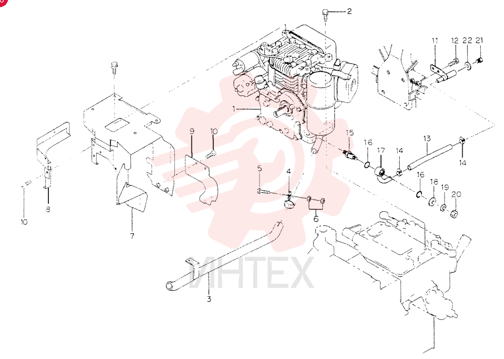 ENGINE ASSY QP103111-2000