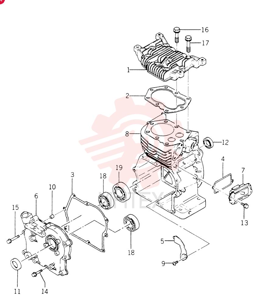 HEAD-CYLINDER Q5156011-111FX