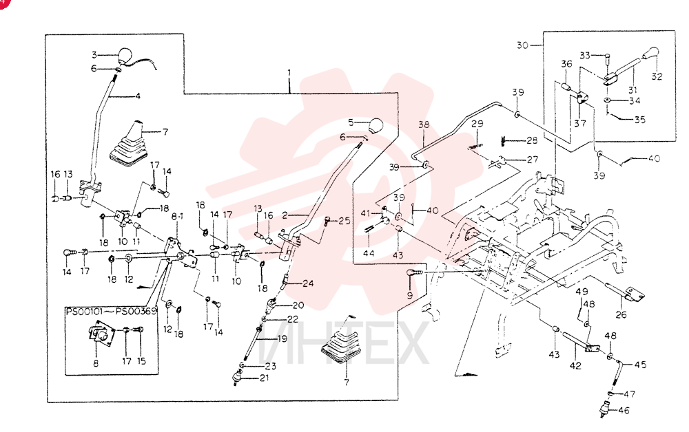 LEVER ASSY. QP103401-5000