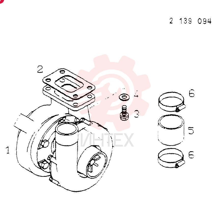 EXH.TURBO CHARGER