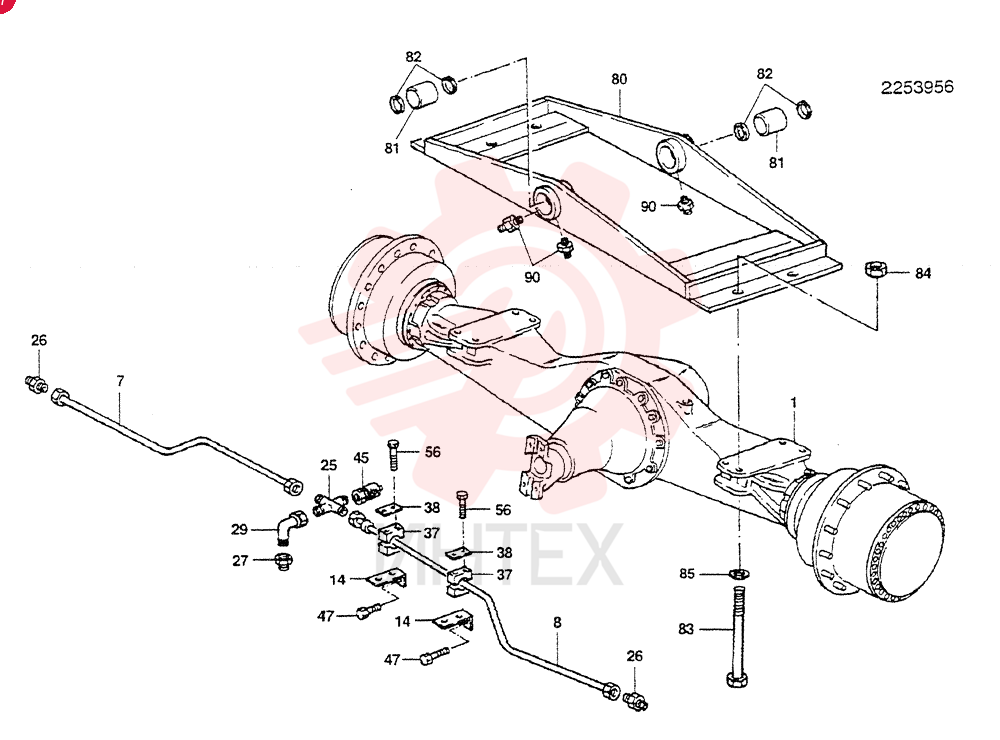 RIGID AXLE 2253956