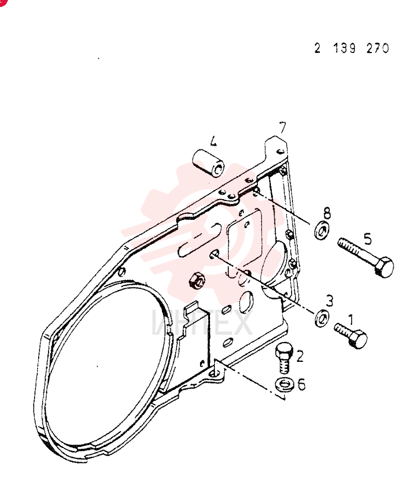 STAY PLATE 2139270