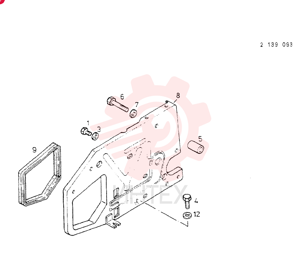 STAY PLATE 2139093