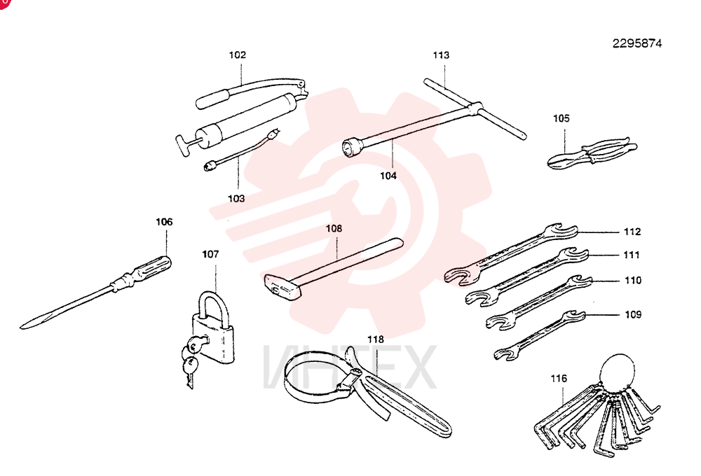 TOOL KIT 2295874