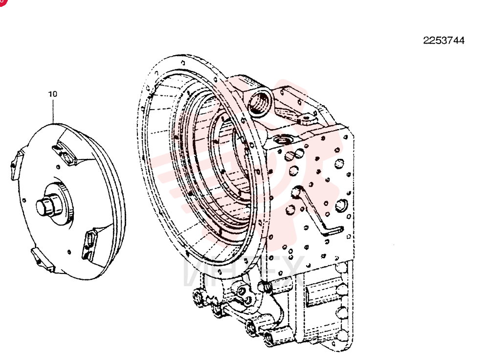 TORQUE CONVERTER 2253744