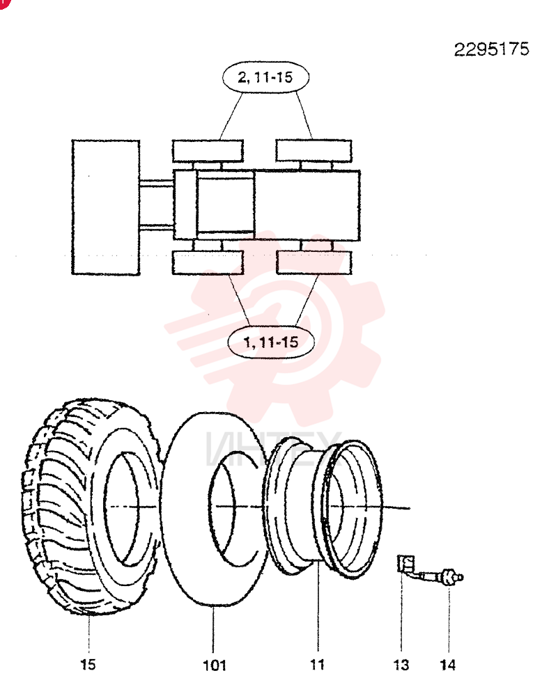 WHEELS AND TIRE