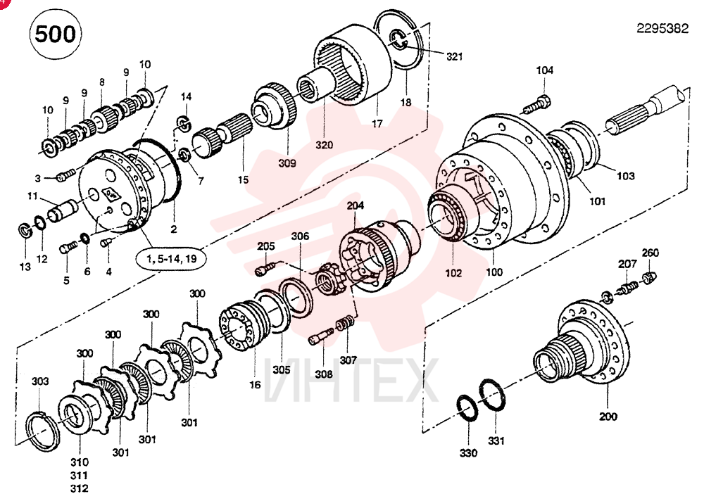 PINION CARRIER