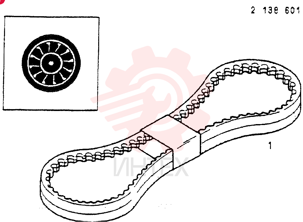 SET NARROW V-BELTS