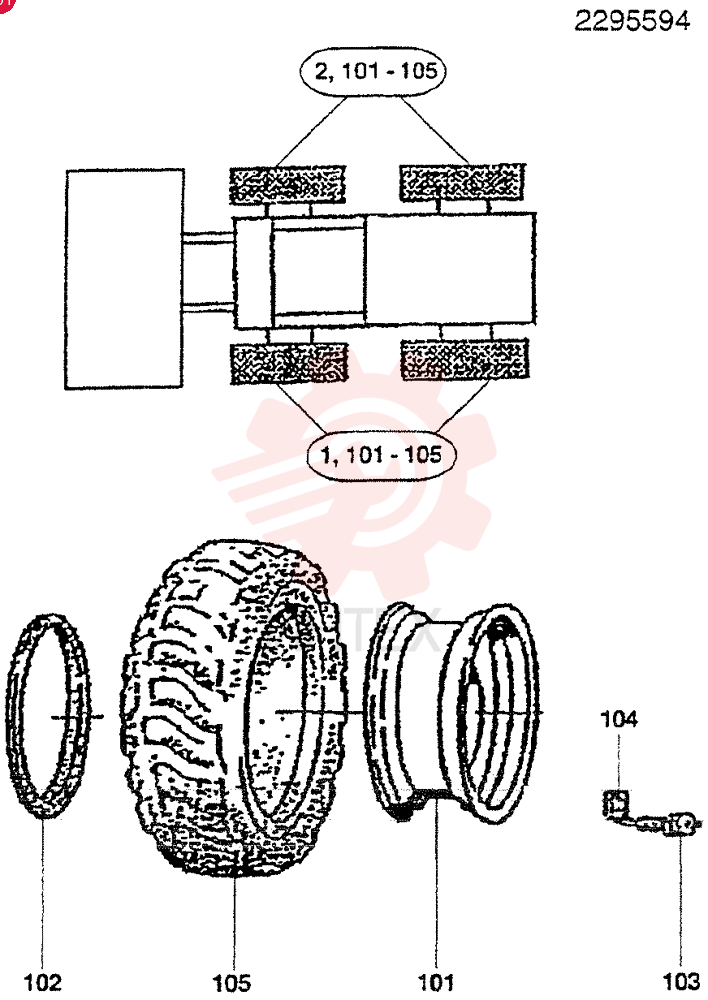 WHEEL ASSY