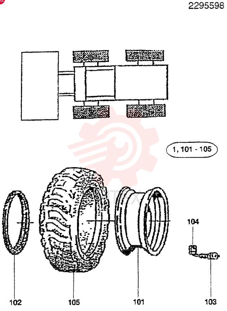 WHEEL ASSY