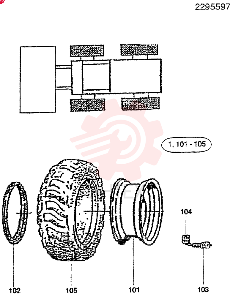 WHEEL ASSY