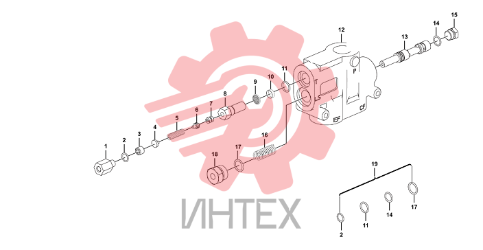 Клапан распределительный VLE-150