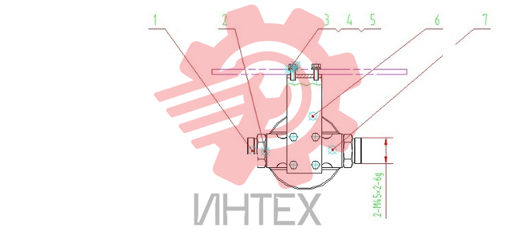 Узел установки фильтра