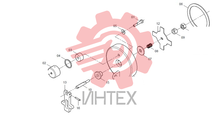 Клапан регулирующий 16C0004 002