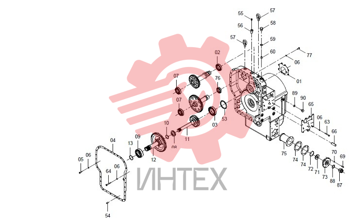 Коробка передач 42C0350(A)