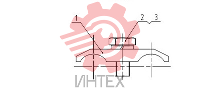 Узел зажима трубы 09C0316 000