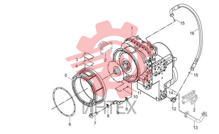 Коробка передач и гидротрансформатор 42C1014_001_00