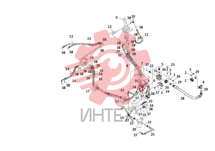 Комплект клапанов 00C3630_001_00