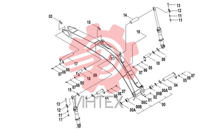 Комплектующие стрелы 32E1602(A)