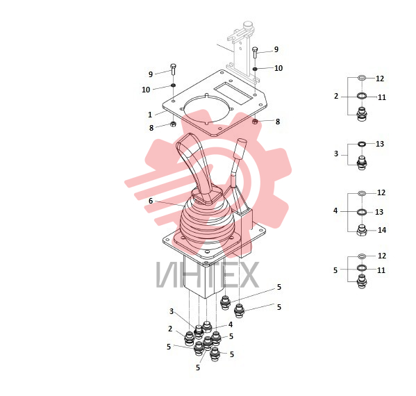 Клапан управляющий 12C5450_000_00