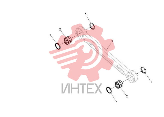 Тяга рулевая 24C2560_000_00