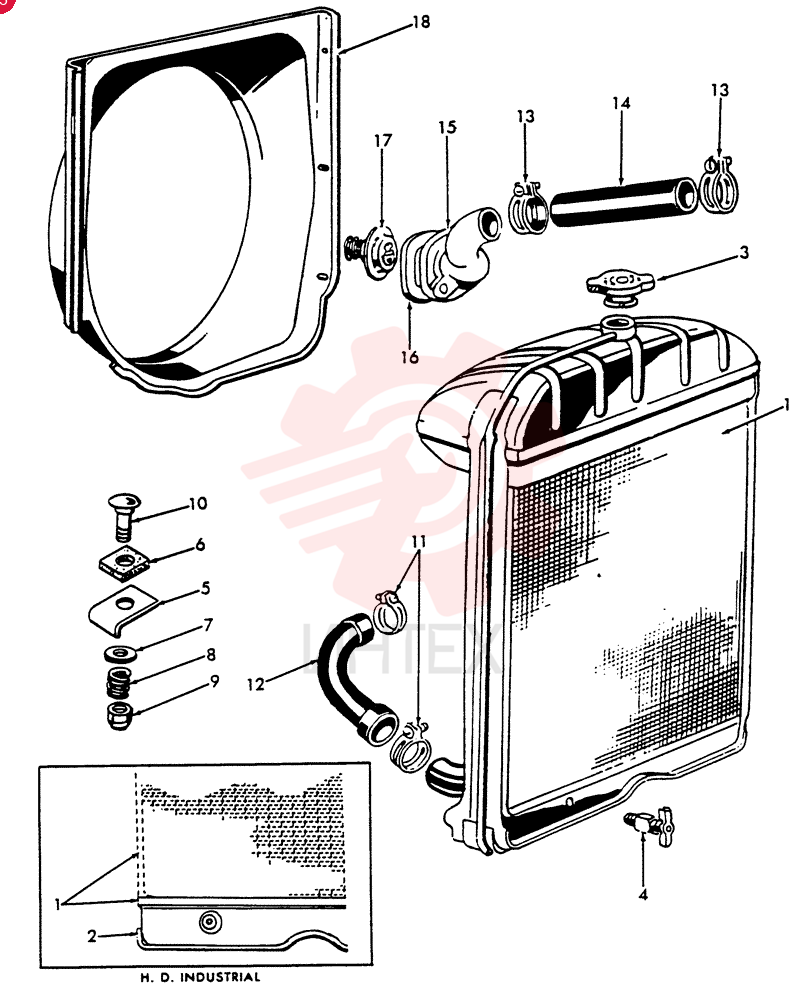 RADIATOR C5NN8005AB