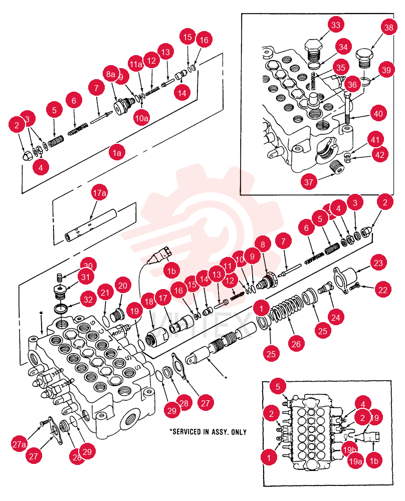HYDRAULIC VALVE 7707254