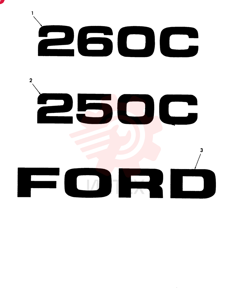 DECAL E9NN16N650AA