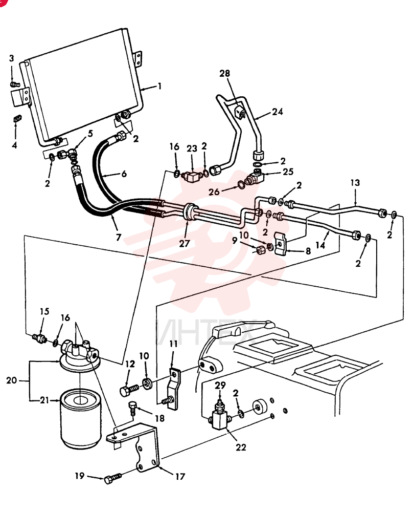 HEAT EXCHANGER E9NN7A095AC
