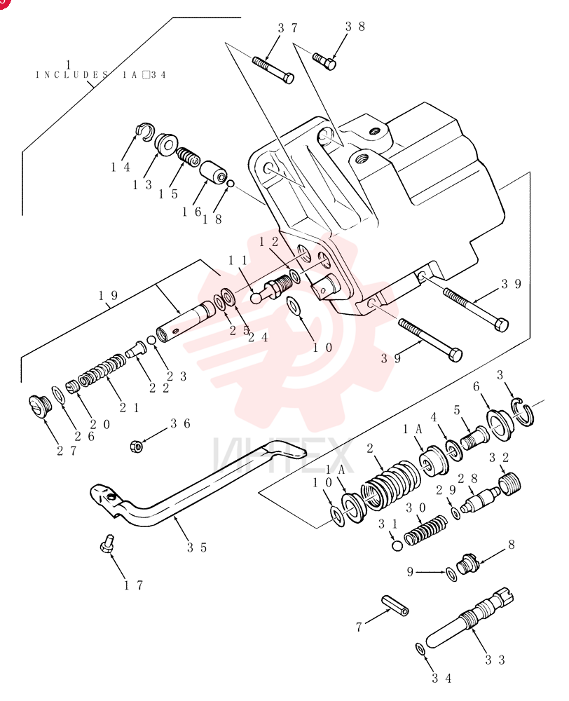 HYDRAULIC VALVE 83944760