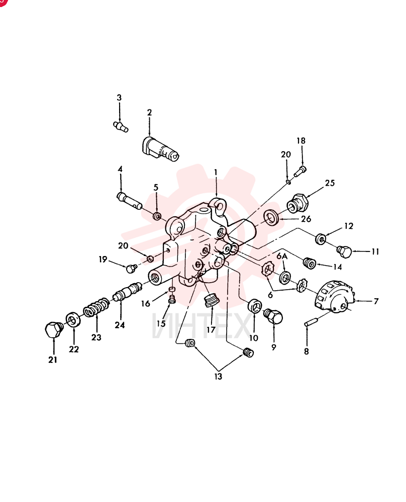 HYDRAULIC VALVE D5NNN982AC