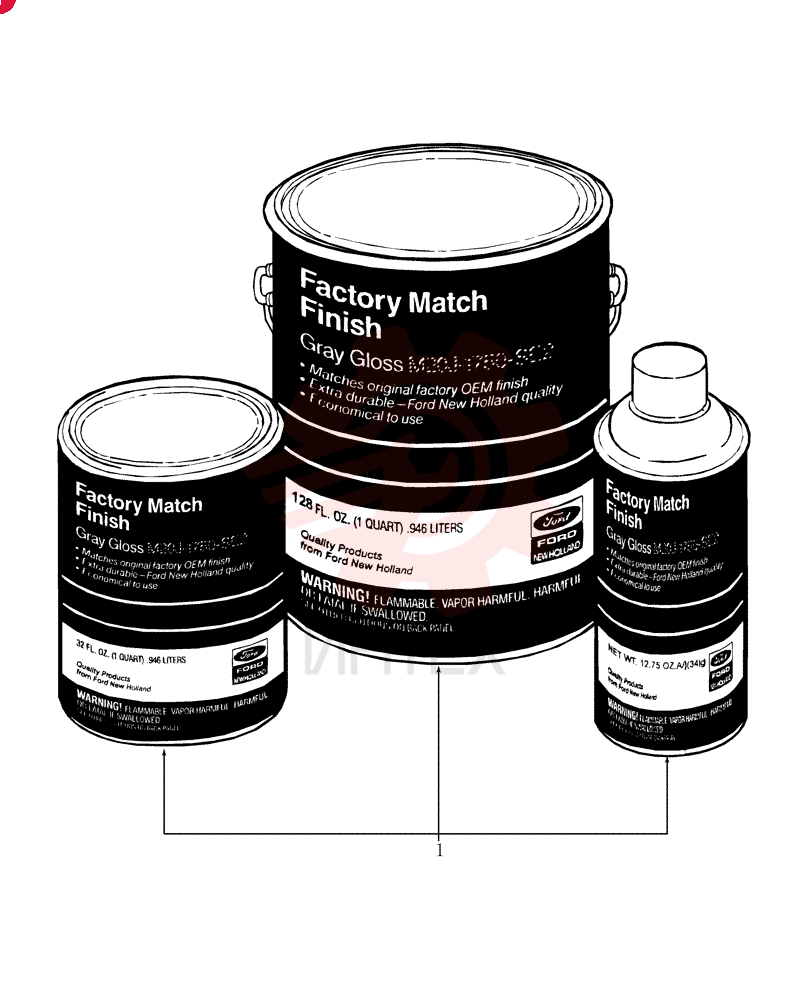 PAINT,Quart M20J1750SE2DS