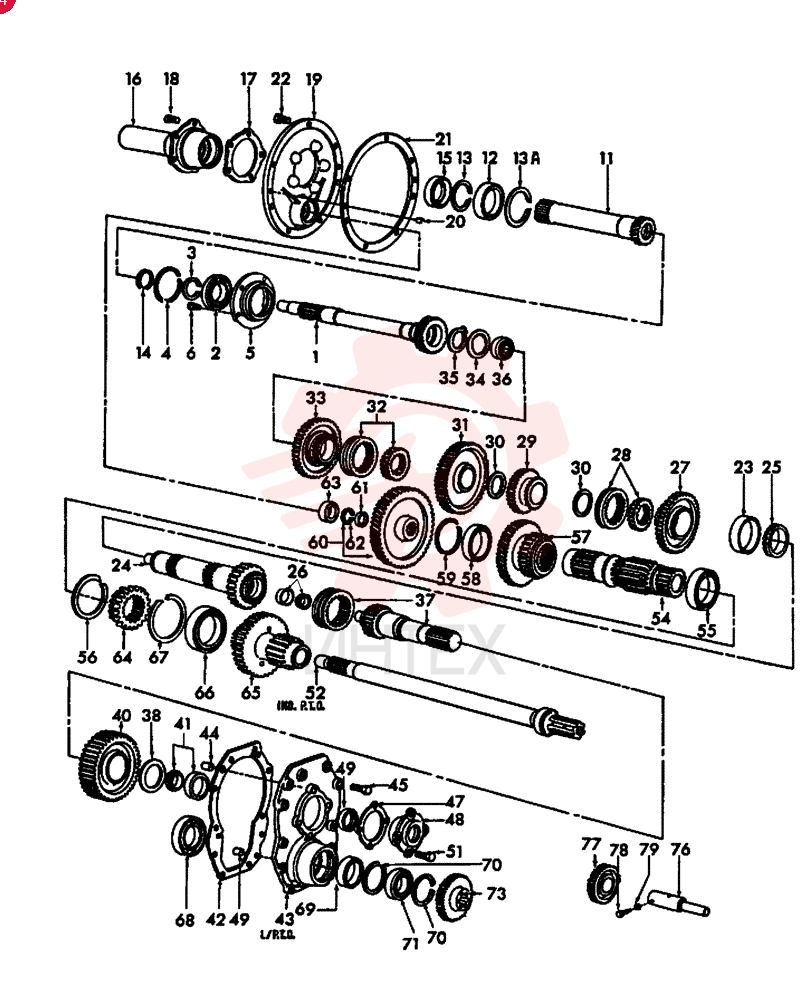 SHAFT E2NN7017BA