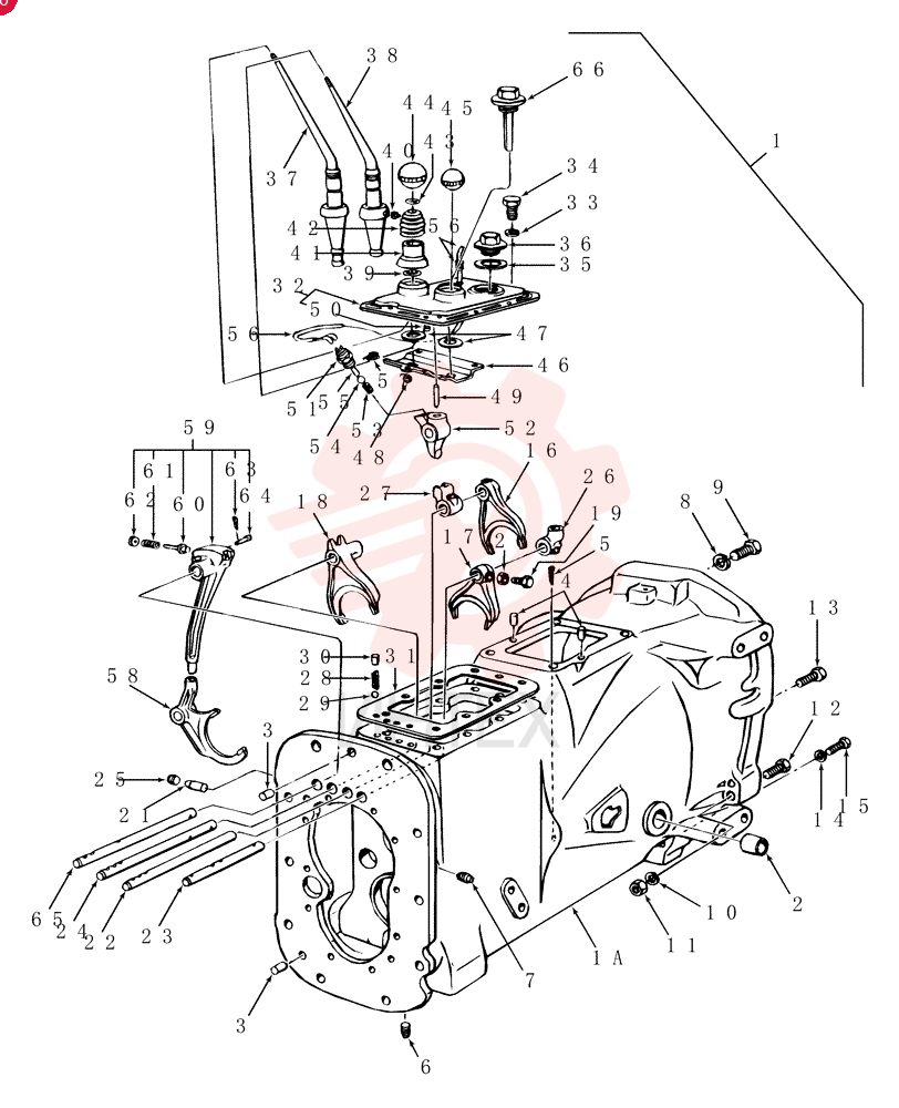 TRANSMISSION E6NN7N007AA
