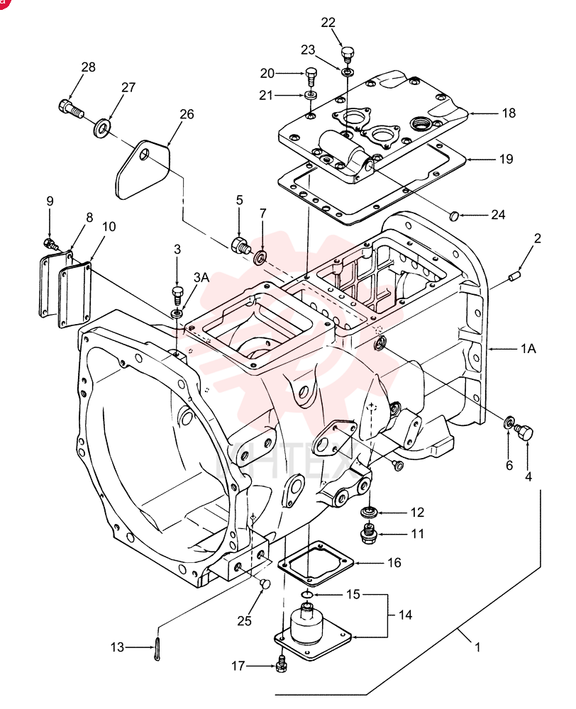 TRANSMISSION E8NN7003HC