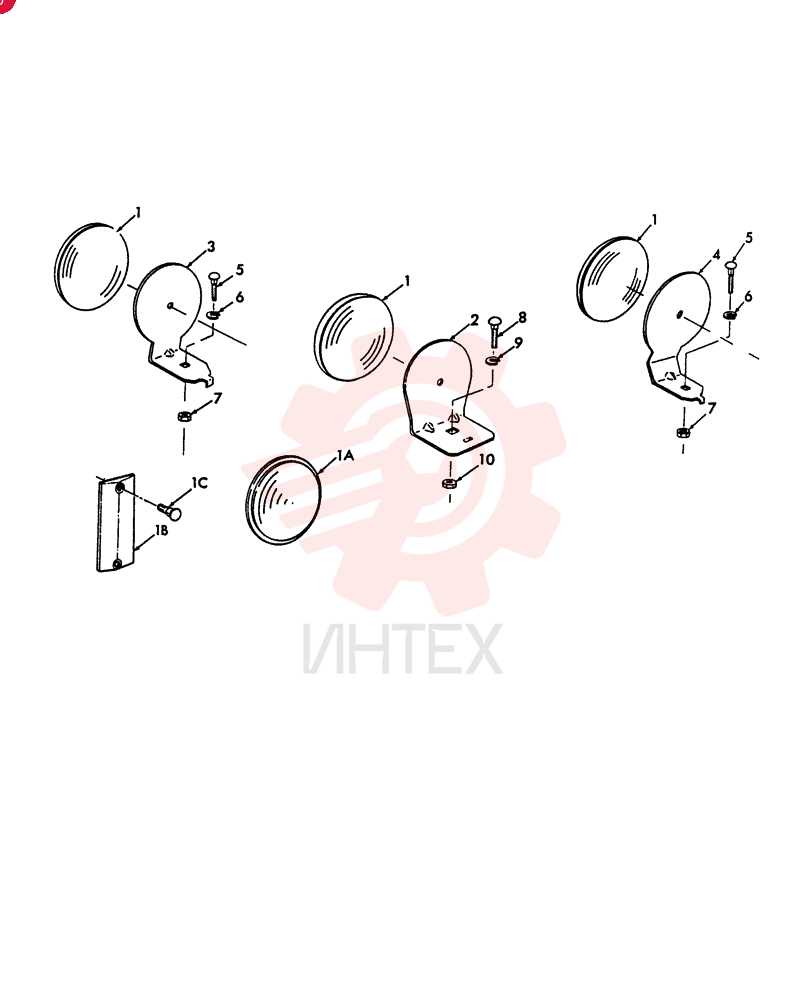 EXTERNAL REFLECTOR D5NN13A568C