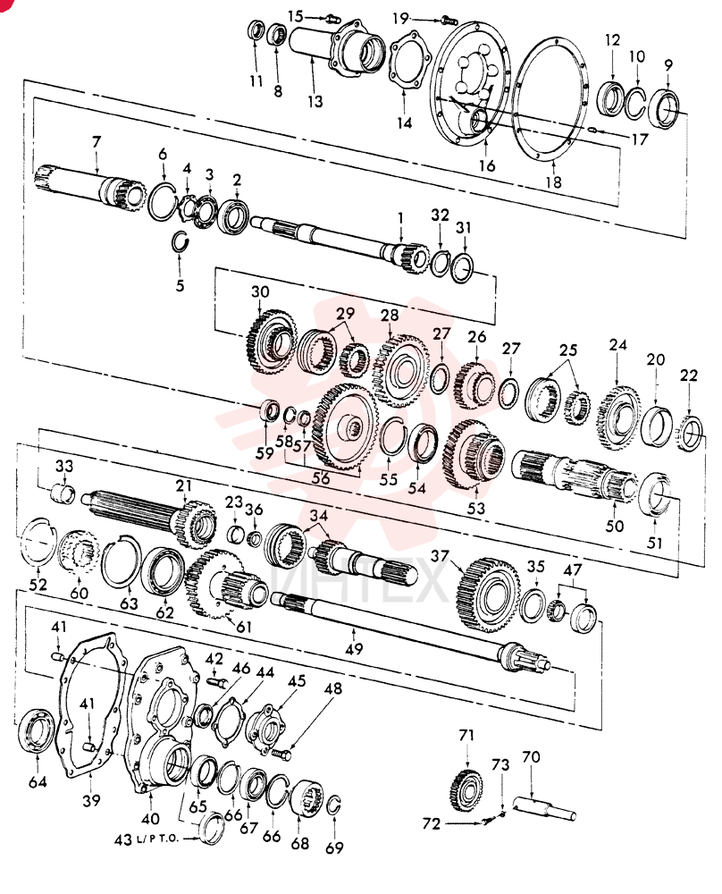MAIN SHAFT C9NN7017C (2)