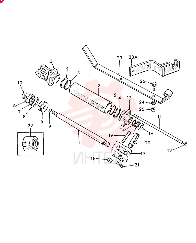 HYDRAULIC CYLINDER MPP20TB08 (2)