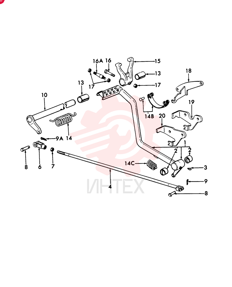 PEDAL C5NN7519M