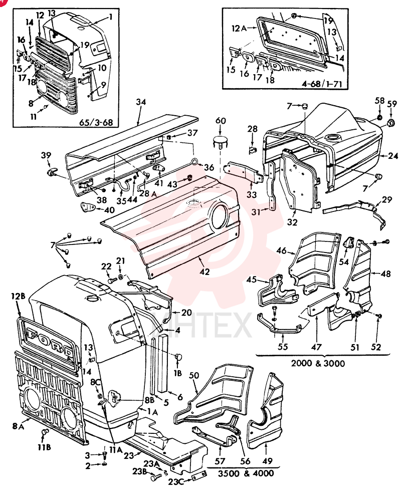 RADIATOR PANEL D4NN8N202J
