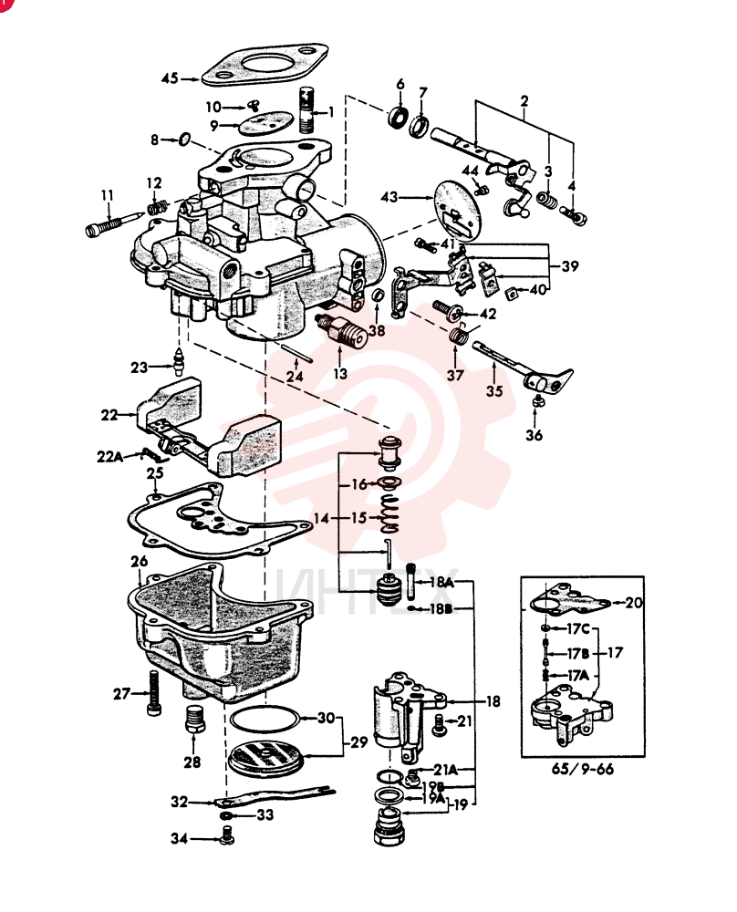 CARBURETOR C5NN9510L