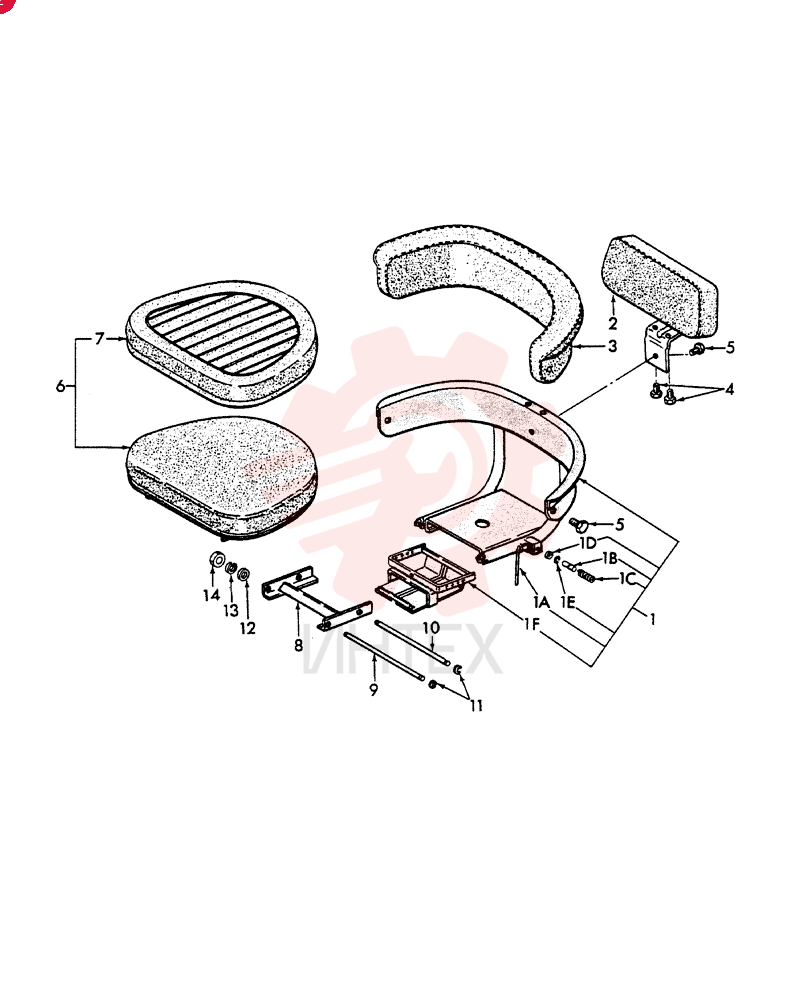 DRIVER SEAT C5NN400AHK