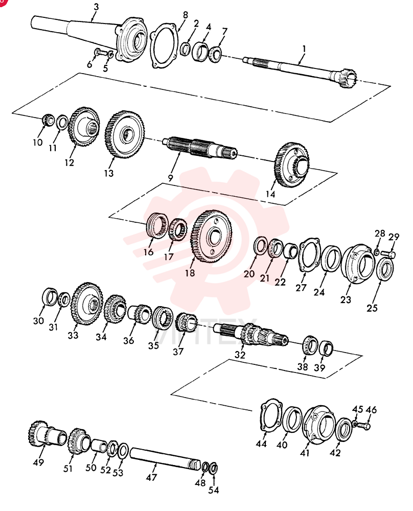 SHAFT C5NN7017B