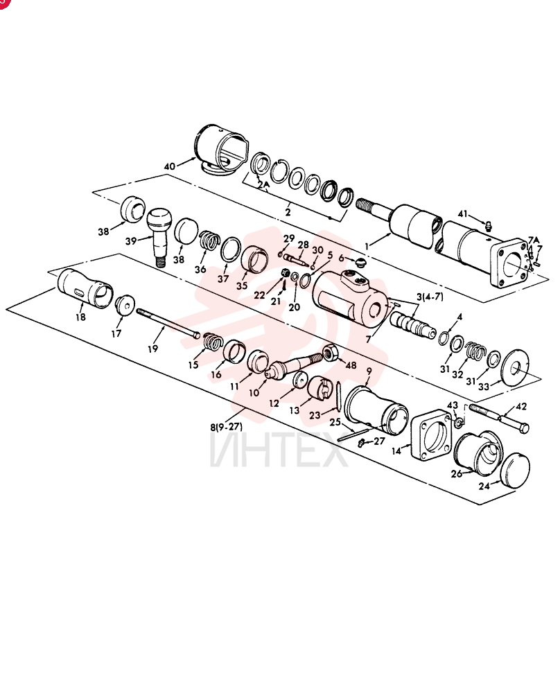 STEERING CYLINDER C5NN3A540C