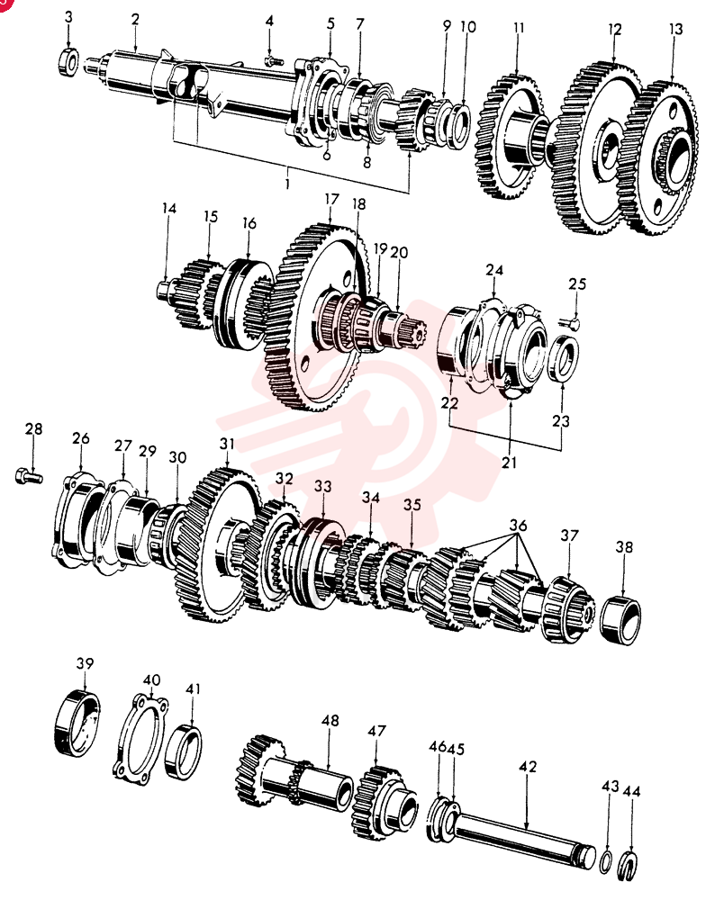 GEAR 2N7017A