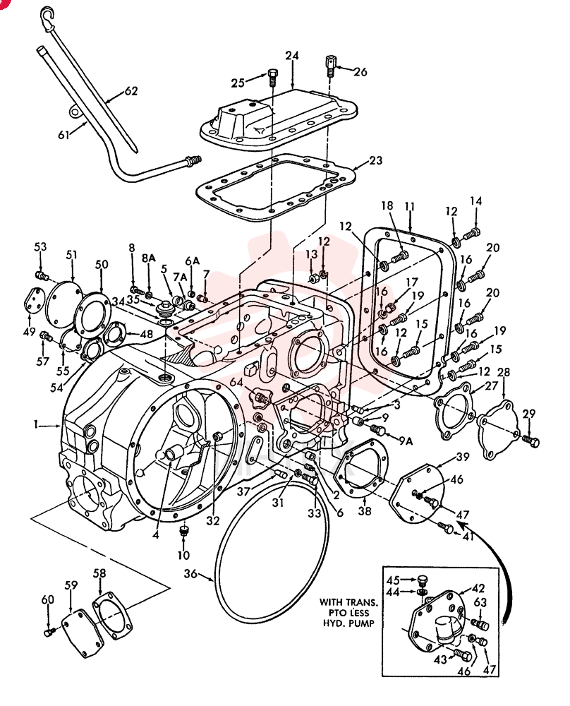 HOUSING D7NN4032B