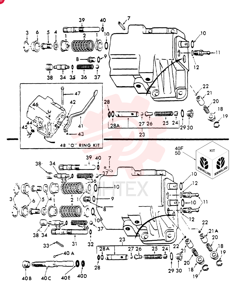 HYDRAULIC VALVE 83944760