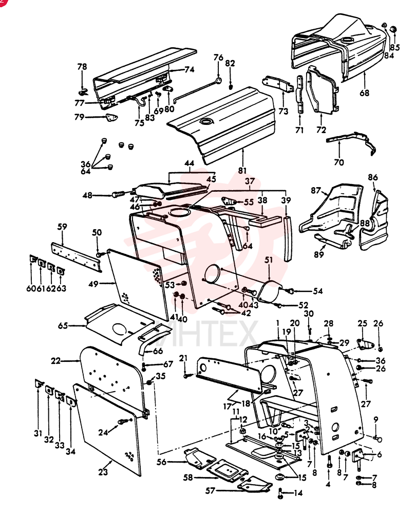 RADIATOR PANEL D3NN8N202D